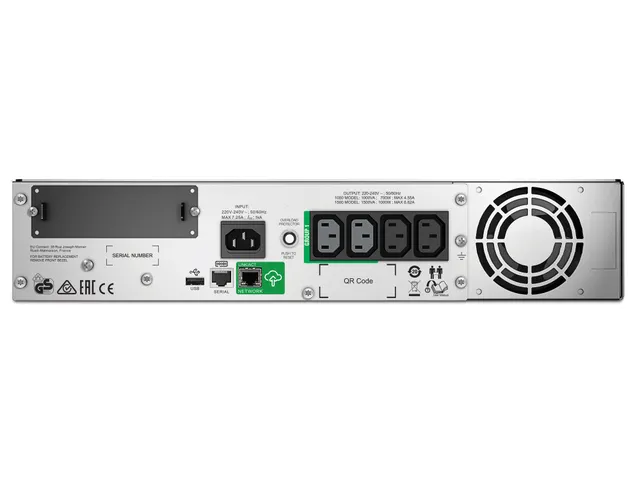 APC Smart-UPS SMT750RMI2UC - 4x C13, USB, Rackmount 2U, SmartConnect,