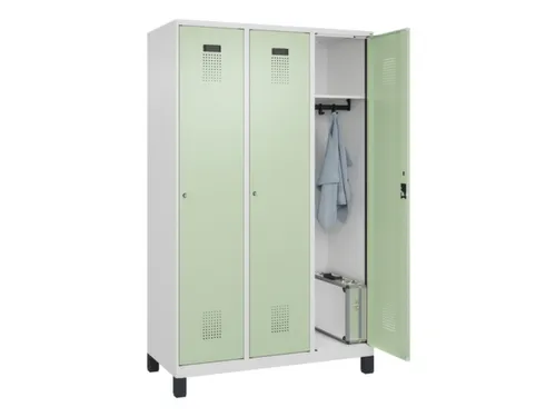 locker,HxBxD 1950x1200x500mm,3vak,vak B 400mm,cil.-slot,voeten