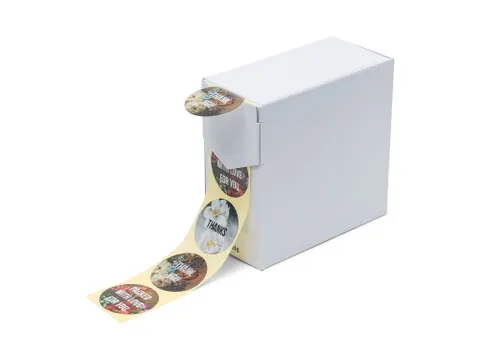 Sluitzegel op Rol FC Metallic 35mm Thanks