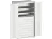 armoire modulaire,HxlxP 2000x1300x650mm,3xtablette en acier,9tiroir(s)