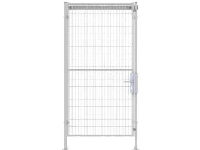 Draaideur Veiligheidshek 1000mm Smart Fix Cilinderslot 1400 Mm