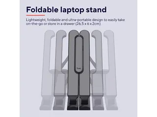 Trust Primo Opvouwbare laptopstandaard Grijs - 9