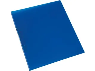 Ringmap A4 2 Ringen 16mm Transparant Blauw - 3