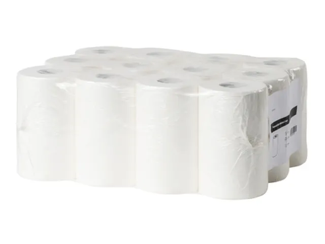 Poetsrol mini cellulose 2laags 19cm 12 rol 72m FSC