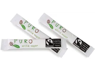 Puro Suikersticks Fairtrade Kristalsuiker 500 Stuks - 1