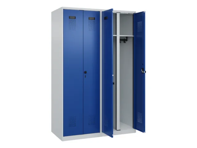 locker voor scheiding van kleding,HxBxD 1850x1200x500mm,4vak