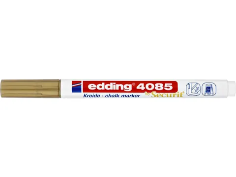 Krijtstift edding by Securit 4085 rond 1-2mm goud