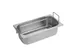 Caterchef Gastronorm bak RVS met greep 1/3 GN 100mm