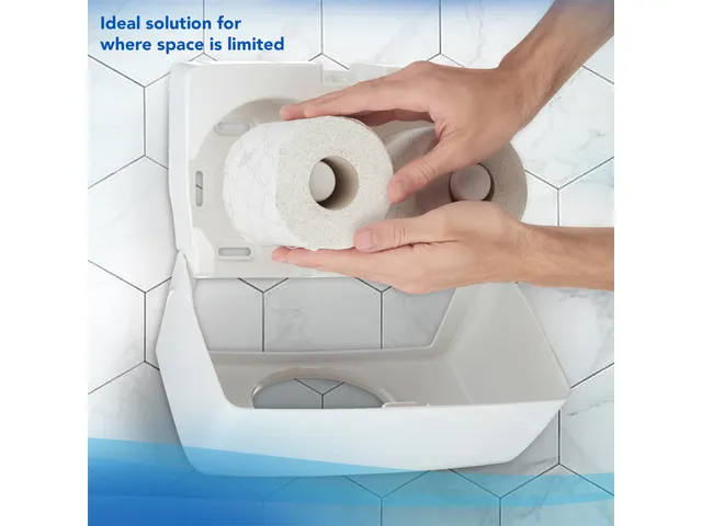 Toiletpapier Scott Essential 2-laags 350 vel wit 8519
