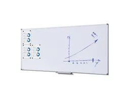 Whiteboard 100x200cm Economy Magneethoudend Staal