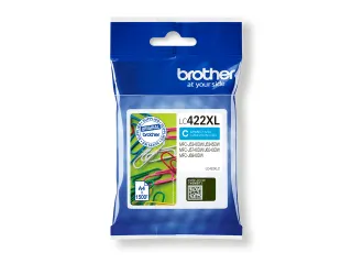 Inktcartridge Brother LC-422XLC blauw - 3