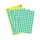 Etiket Avery Zweckform 3012 Rond Ø8mm Groen 416 Stuks