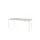 Domino Basic Tafel Vaste Hoogte 1800x800mm Robson Eiken Wit 4-Poots