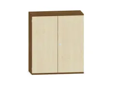 kantoorkast,HxBxD 1150x1000x430mm,decor romp noten,decor front esdoorn