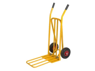 steekwagen,draagverm. 250kg,lucht-banden,steekplaat BxD 340x630mm - 1