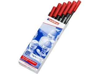 Brushpen edding 4200 porselein rood - 10
