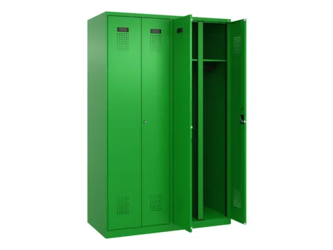 locker voor scheiding van kleding,HxBxD 1850x1200x500mm,4vak