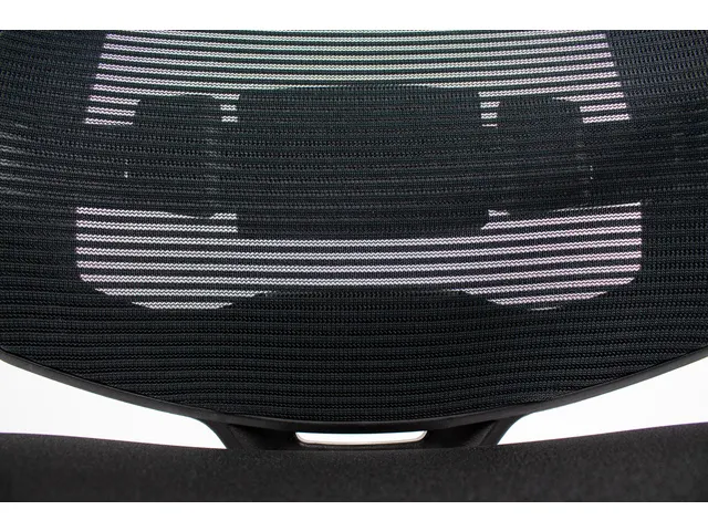 Chaise de bureau Linea New Malice 01 noir/noir avec accoudoir 1D