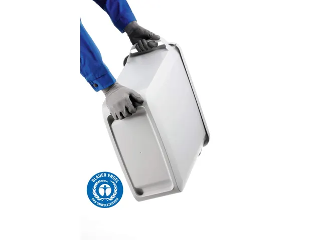 Conteneur à déchets DURABIN ECO rectangulaire 60 litres gris