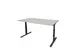 Extension Table Linesto Plus Réglable 180x90 Gris Cadre Noir