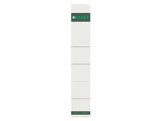Rug-insteekkaart Leitz smal 32x191mm grijs - 1