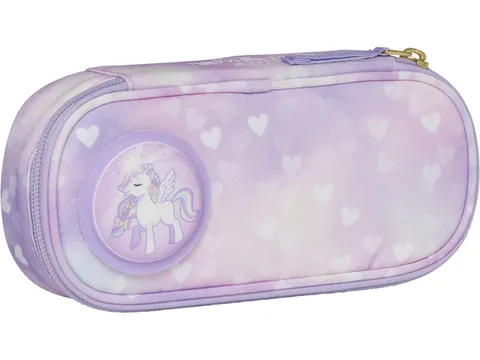 Etui Beckmann ovaal Leeg Unicorn Princess Purple