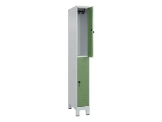 dubbeldekse locker,HxBxD 1950x250x500mm,1x2vak.,vak B 250mm - 2