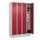 locker,HxBxD 1950x1200x500mm,4vak,vak B 300mm,cil.-slot,sokkel