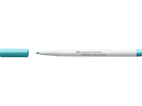 Marker creatief Faber-Castell Goldfaber 1.5 carribean blue (kleur nr.