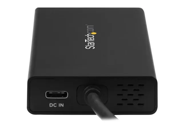 Usb-C Multiport Adapter Met 4K Hdmi 2X Usb-A Poorten 60W Pd Zwart