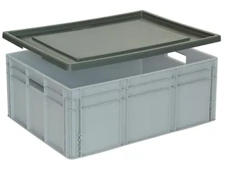stolpdeksel,PP,v. Euronorm maxi-container inhoud 130l - 3