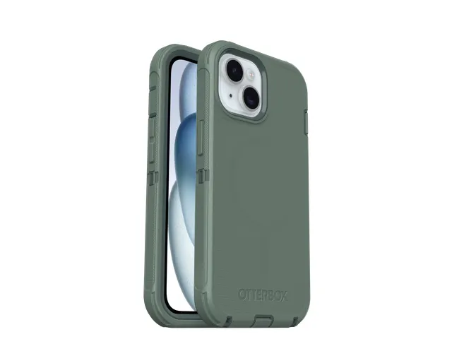 OB Defender MagSafe Apple iPhone 15/14/13 Forest Ranger groen