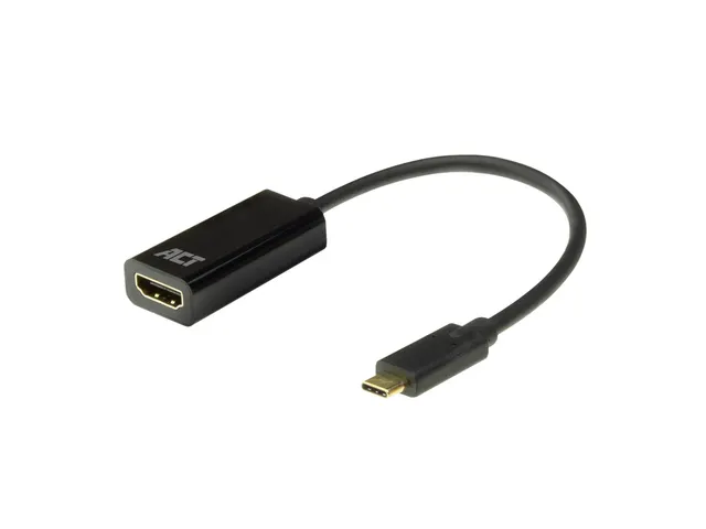 Adapter ACT USB-C naar HDMI 4K 60Hz 0.15 meter