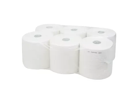 Poetspapier 2-laags Rol 52314 Euro Naturel Wit 6 Rol