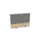 opzetpaneel v. bureau aanbouw achter B 800mm NE-esdoorn BN8078-grijs