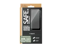 PanzerGlass SAFE. by Screen Protector w. Black Frame Xiaomi 15 | Ul