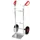 Steekwagen Aluminium 150kg Hxb 1100x562mm Luchtbanden