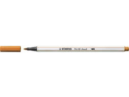 Brushstift STABILO Pen 568/89 donker oker