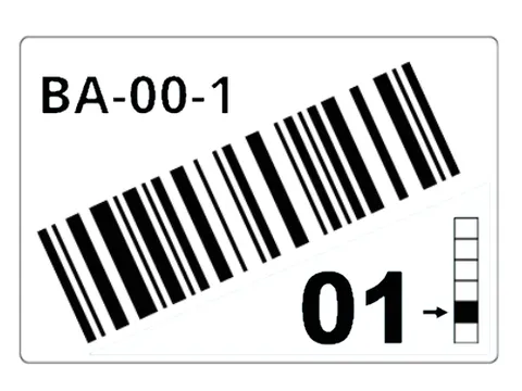 Brother LTZ12075FCB, Wit, Rechthoek, Universeel, 110 mm, 75 mm, 260 st
