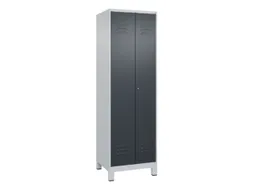 locker voor scheiding van kleding,HxBxD 1950x600x500mm,2vak