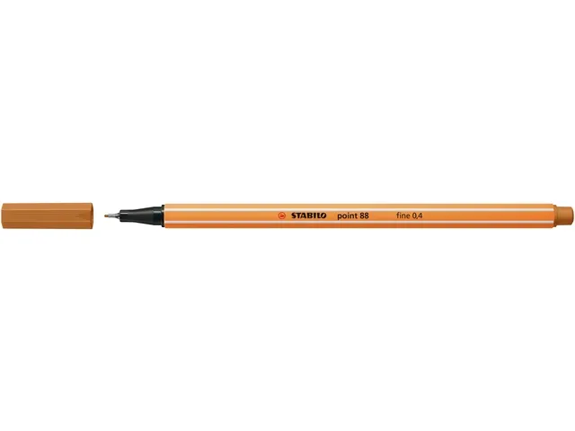 Fineliner STABILO point 88/89 Fin ocre foncé