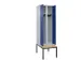 locker voor scheiding van kleding,HxBxD 2120x600x815mm,2vak