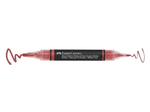 Acrylmarker Faber-Castell Black Edition Shake & Paint 6st. standaard k