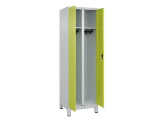 locker voor scheiding van kleding,HxBxD 1950x600x500mm,2vak - 2