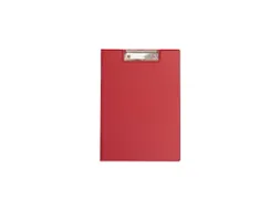 Klembordmap MAUL A4 staand PVC met penlus en insteek rood