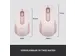Logitech Signature M650 Muis Maat L Roze