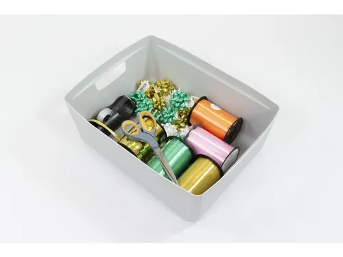 Opbergbox Kangaro 20 liter PP grijs