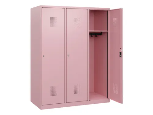 schoollocker,HxBxD 1530x1200x500mm,3vak,vak B 400mm,cil.-slot