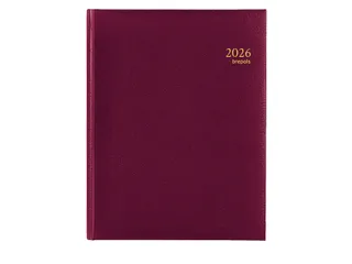 Agenda 2027 Brepols Timing Lima 7dagen/2pagina's zestalig bordeaux - 4
