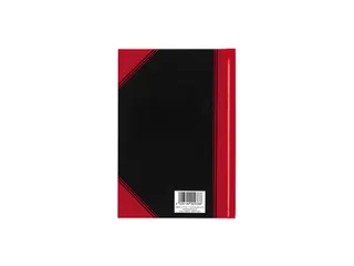 Notitieboek Bantex zwart/rood A5 lijn 70gr 96vel - 5